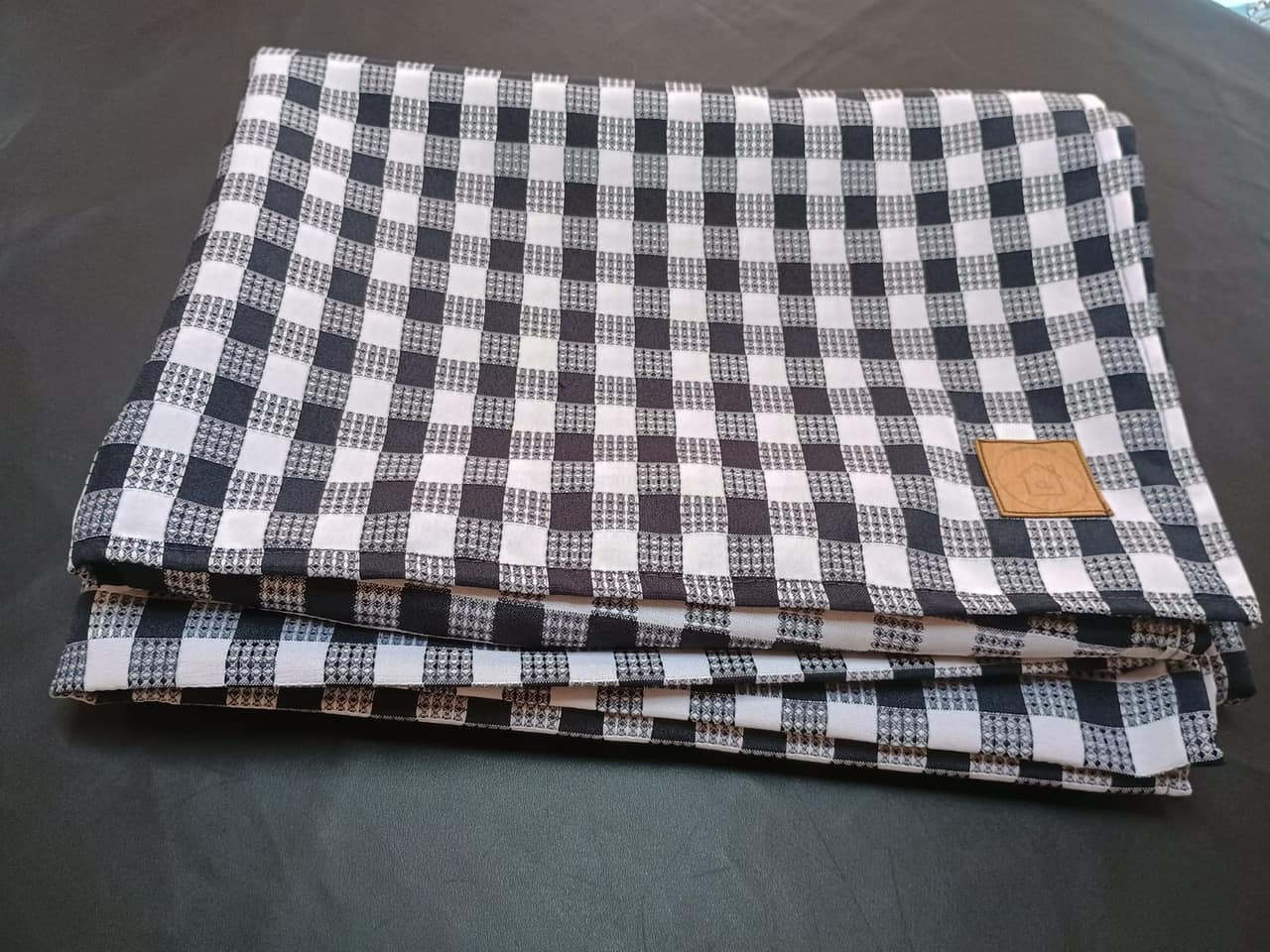 Manteles Estampados Negros